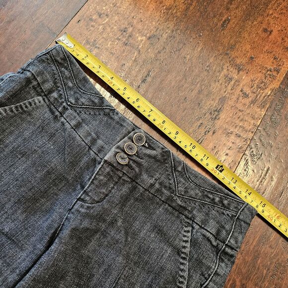 ARDEN B Y2K Size 8 Shorts Gray Bermuda Casual Business Travel Workwear Career - Picture 3 of 8